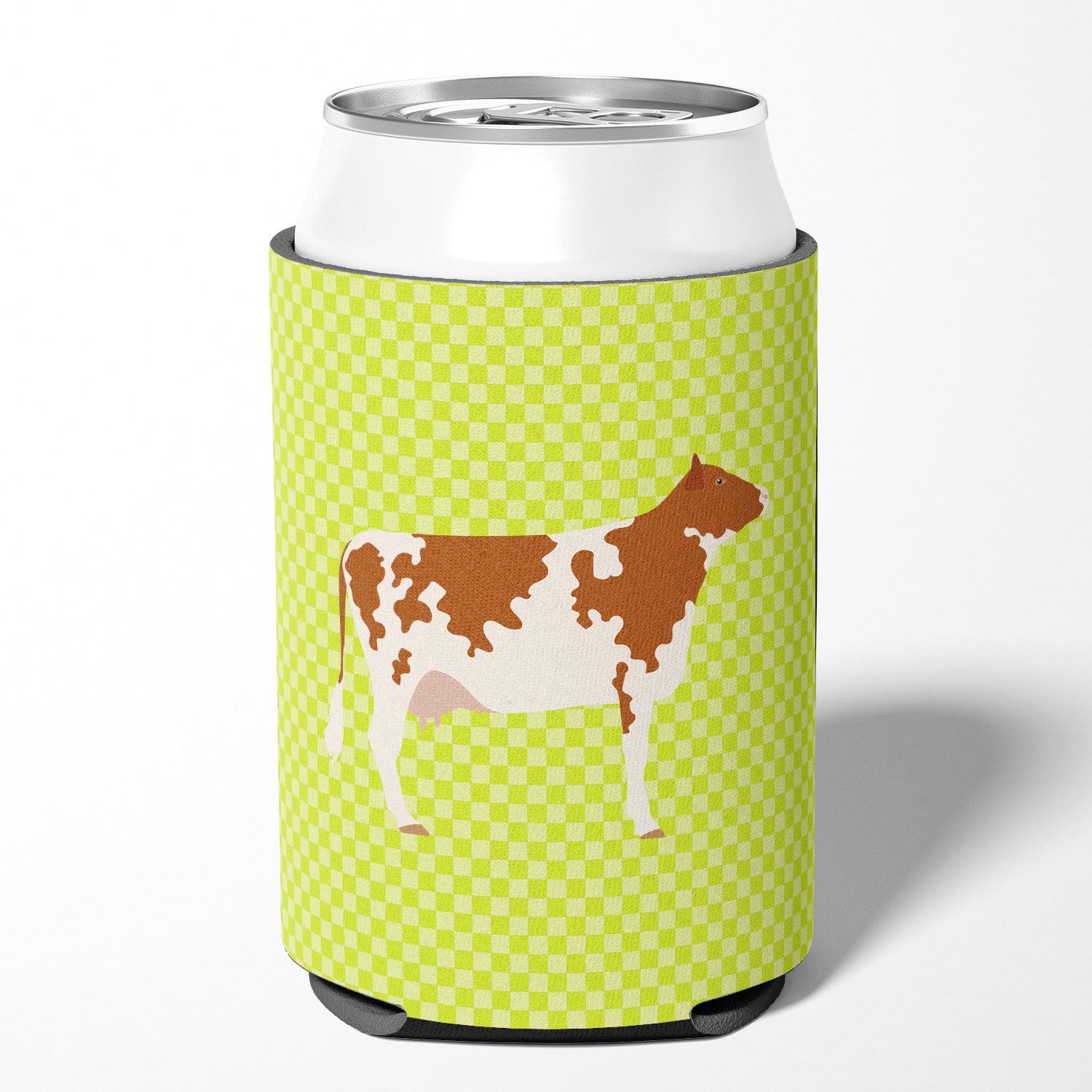 Ayrshire Cow Green Can or Bottle Hugger BB7653CC  the-store.com.