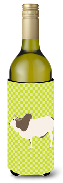 Malvi Cow Green Wine Bottle Beverge Insulator Hugger BB7656LITERK by Caroline's Treasures