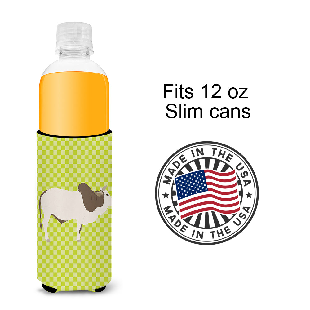 Malvi Cow Green  Ultra Hugger for slim cans  the-store.com.