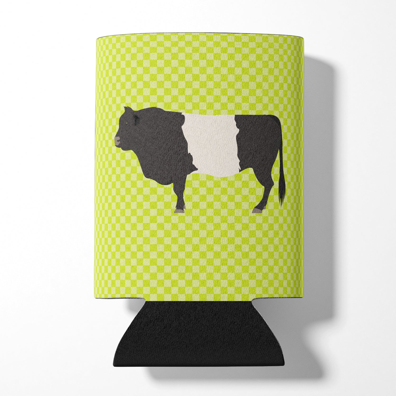 Belted Galloway Cow Green Can or Bottle Hugger BB7657CC  the-store.com.