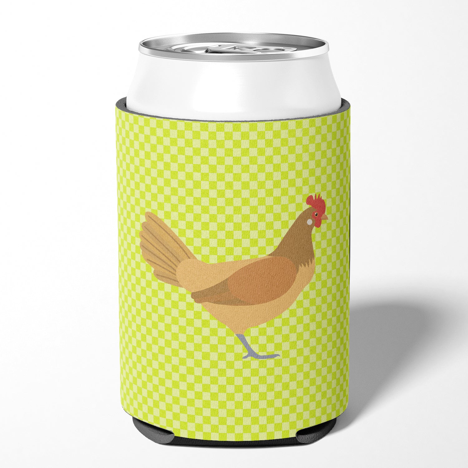Frisian Friesian Chicken Green Can or Bottle Hugger BB7658CC