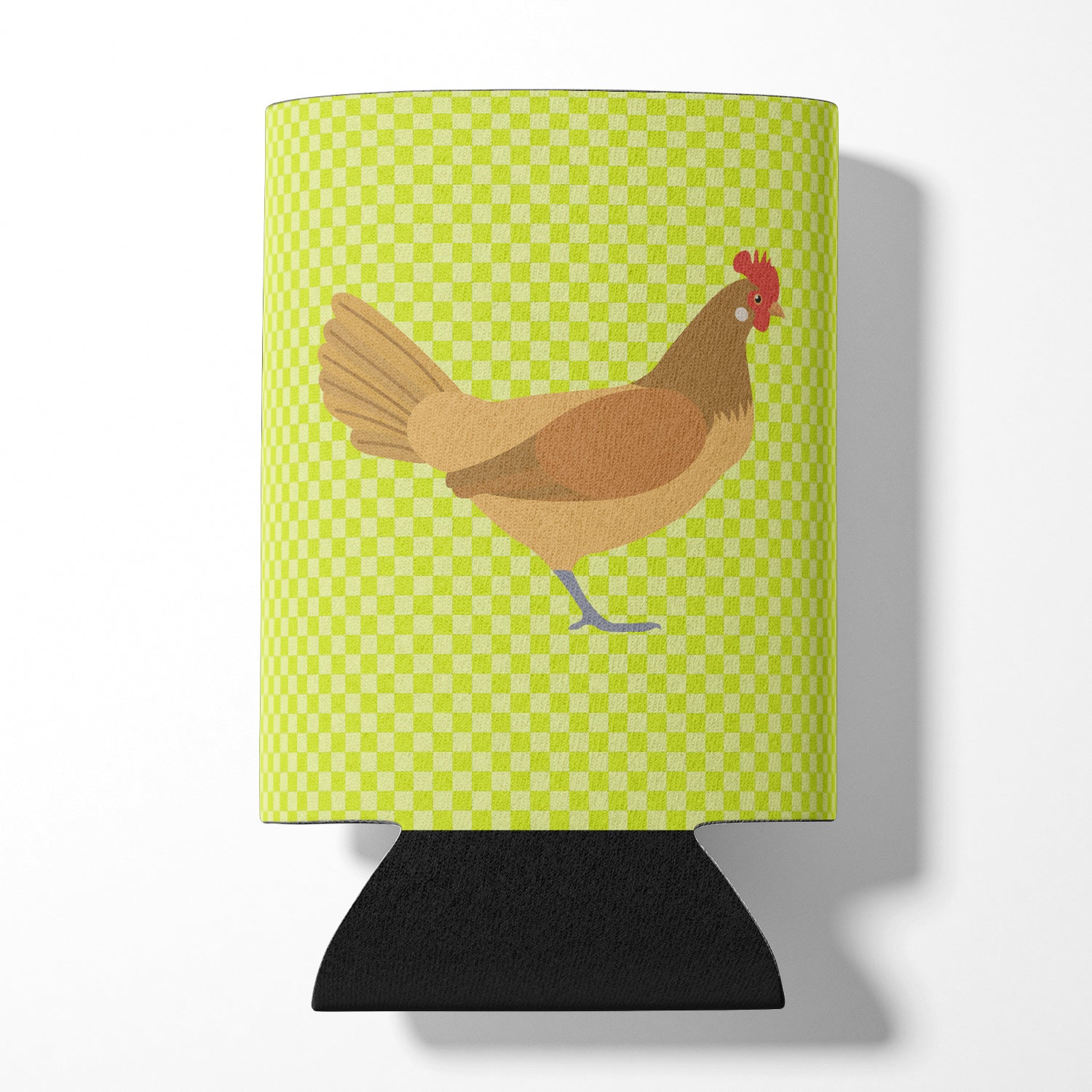 Frisian Friesian Chicken Green Can or Bottle Hugger BB7658CC