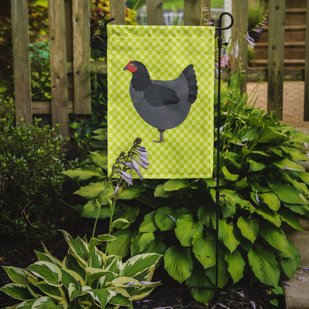 Jersey Giant Chicken Green Flag Garden Size  the-store.com.