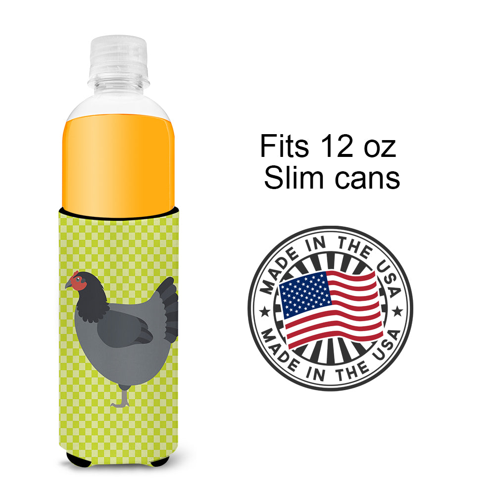 Jersey Giant Chicken Green  Ultra Hugger for slim cans