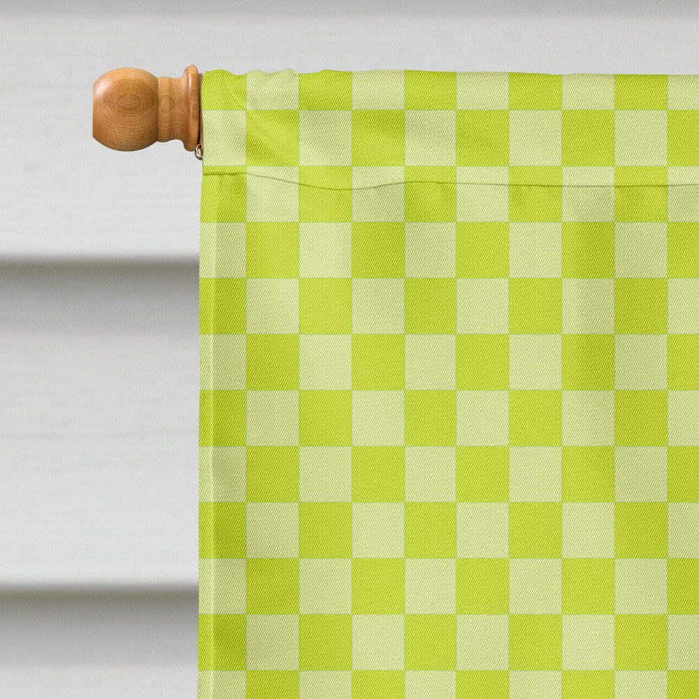 Naked Neck Chicken Green Flag Canvas House Size BB7665CHF  the-store.com.