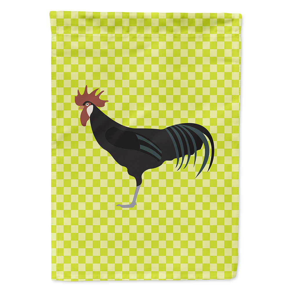 Minorca Ctalalan Chicken Green Flag Canvas House Size BB7667CHF  the-store.com.