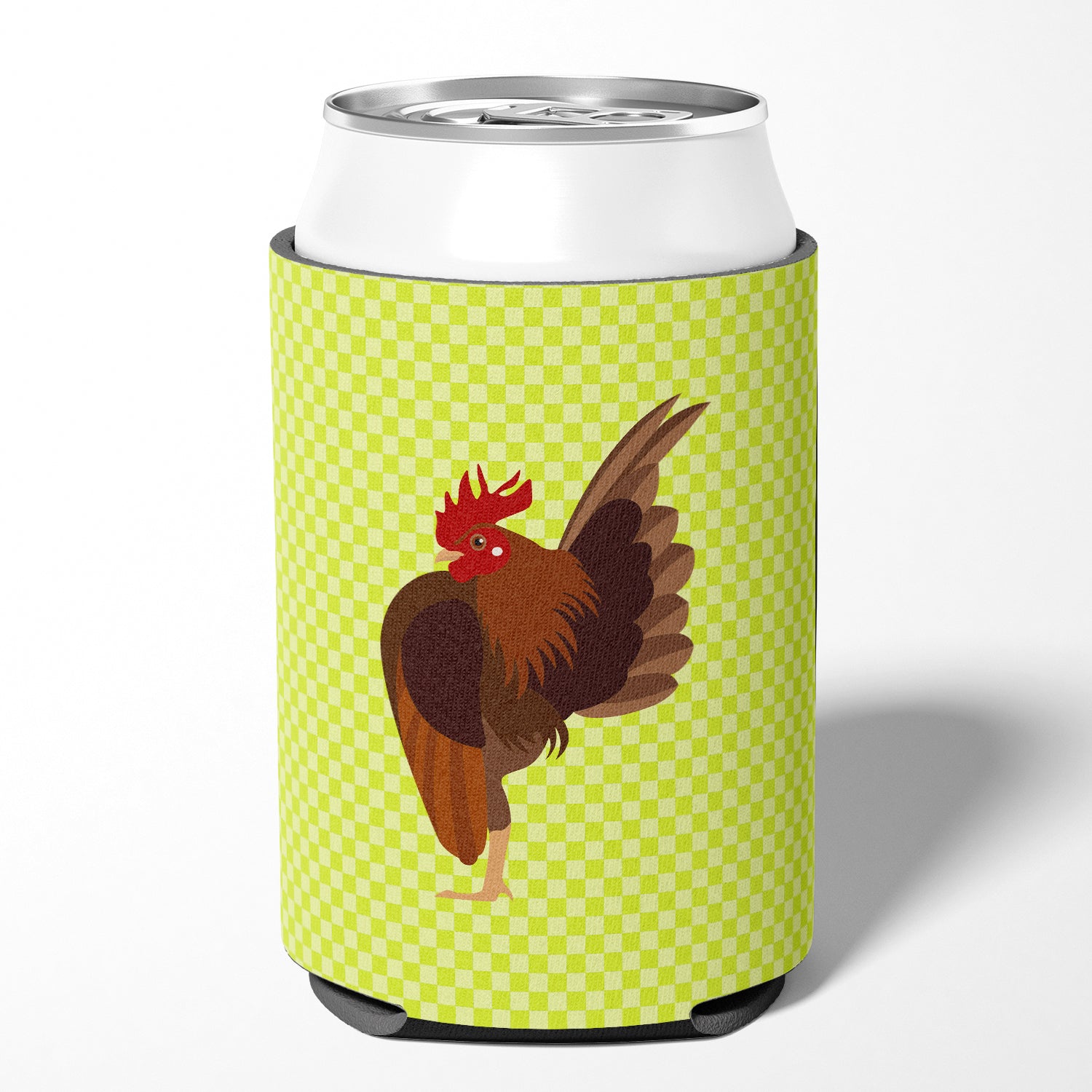 Malaysian Serama Chicken Green Can or Bottle Hugger BB7668CC