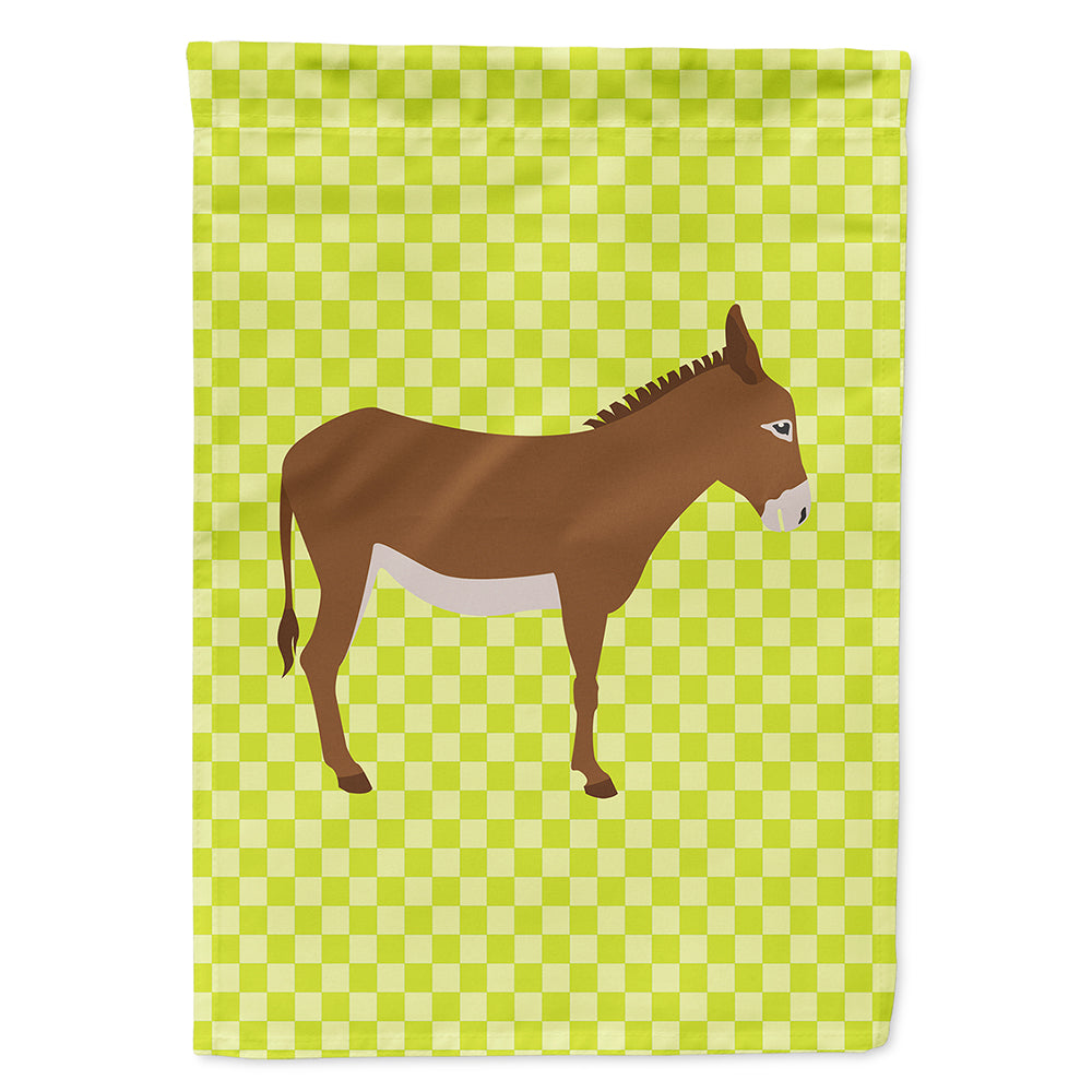 Cotentin Donkey Green Flag Canvas House Size BB7675CHF