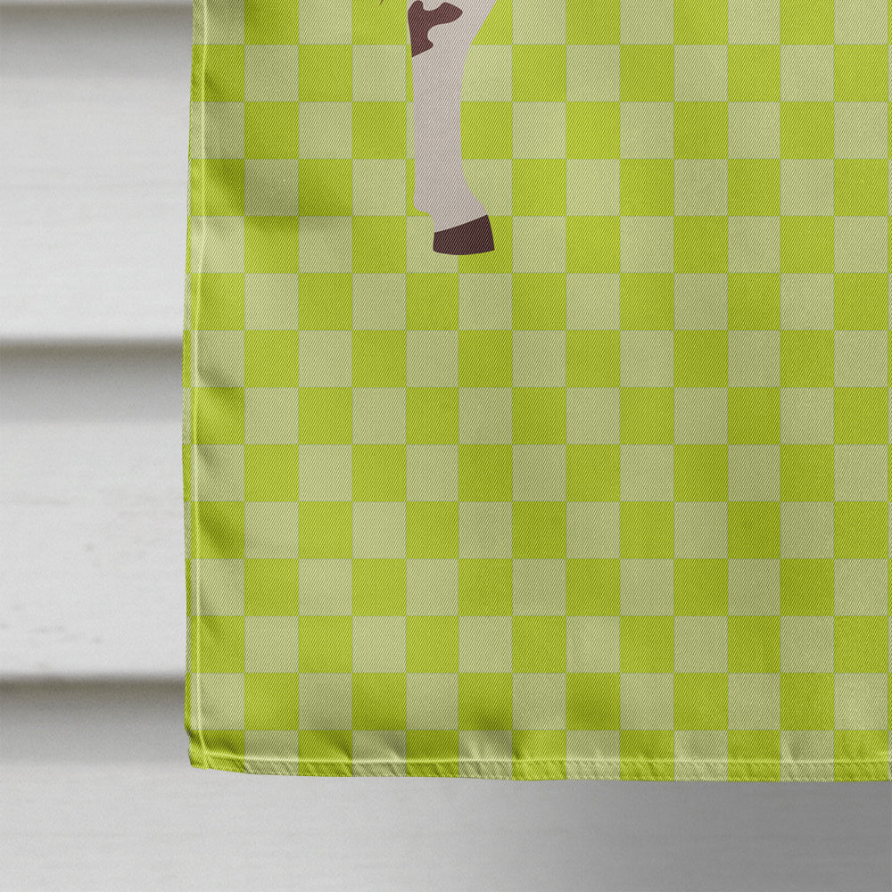 American Spotted Donkey Green Flag Canvas House Size BB7677CHF  the-store.com.