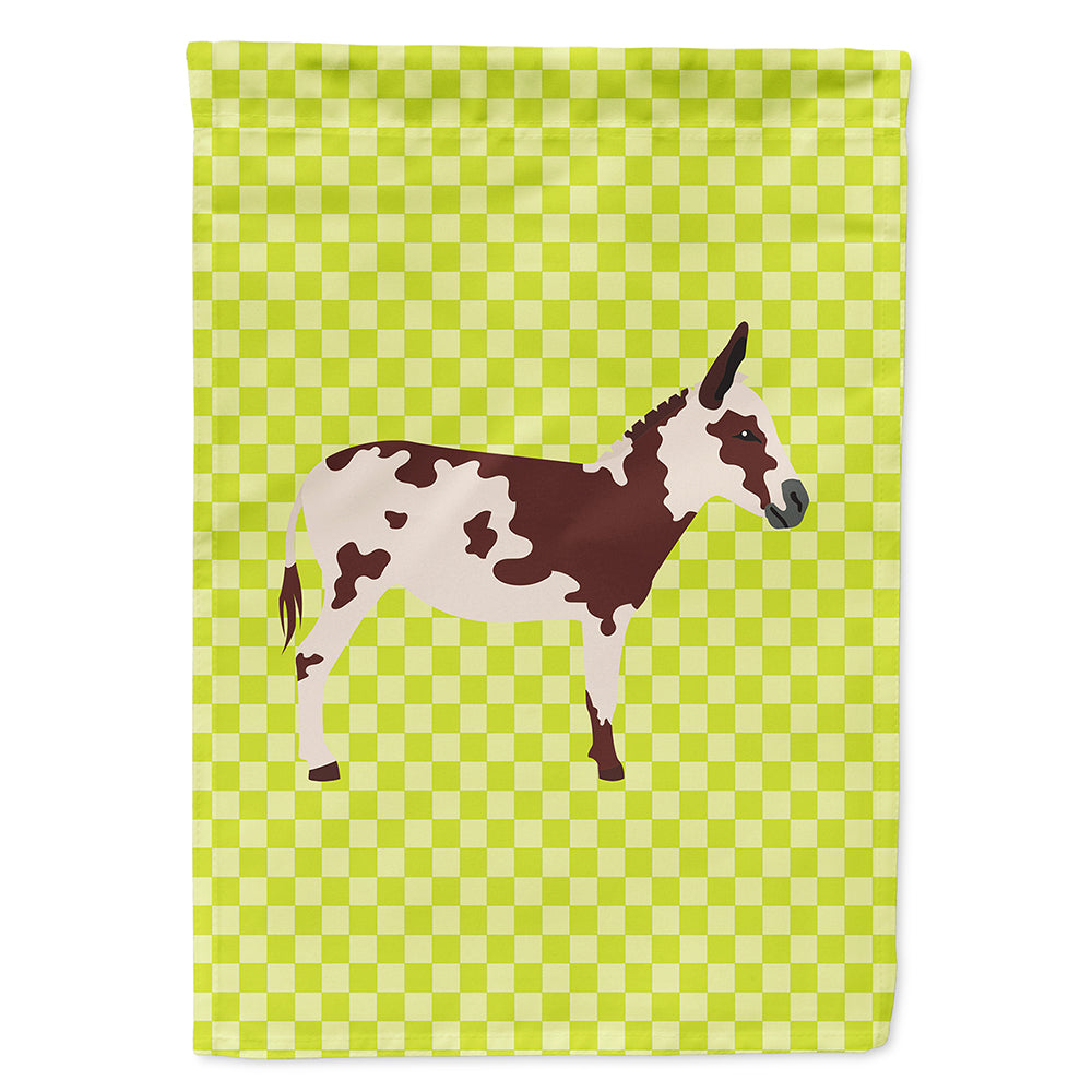 American Spotted Donkey Green Flag Toile Maison Taille BB7677CHF