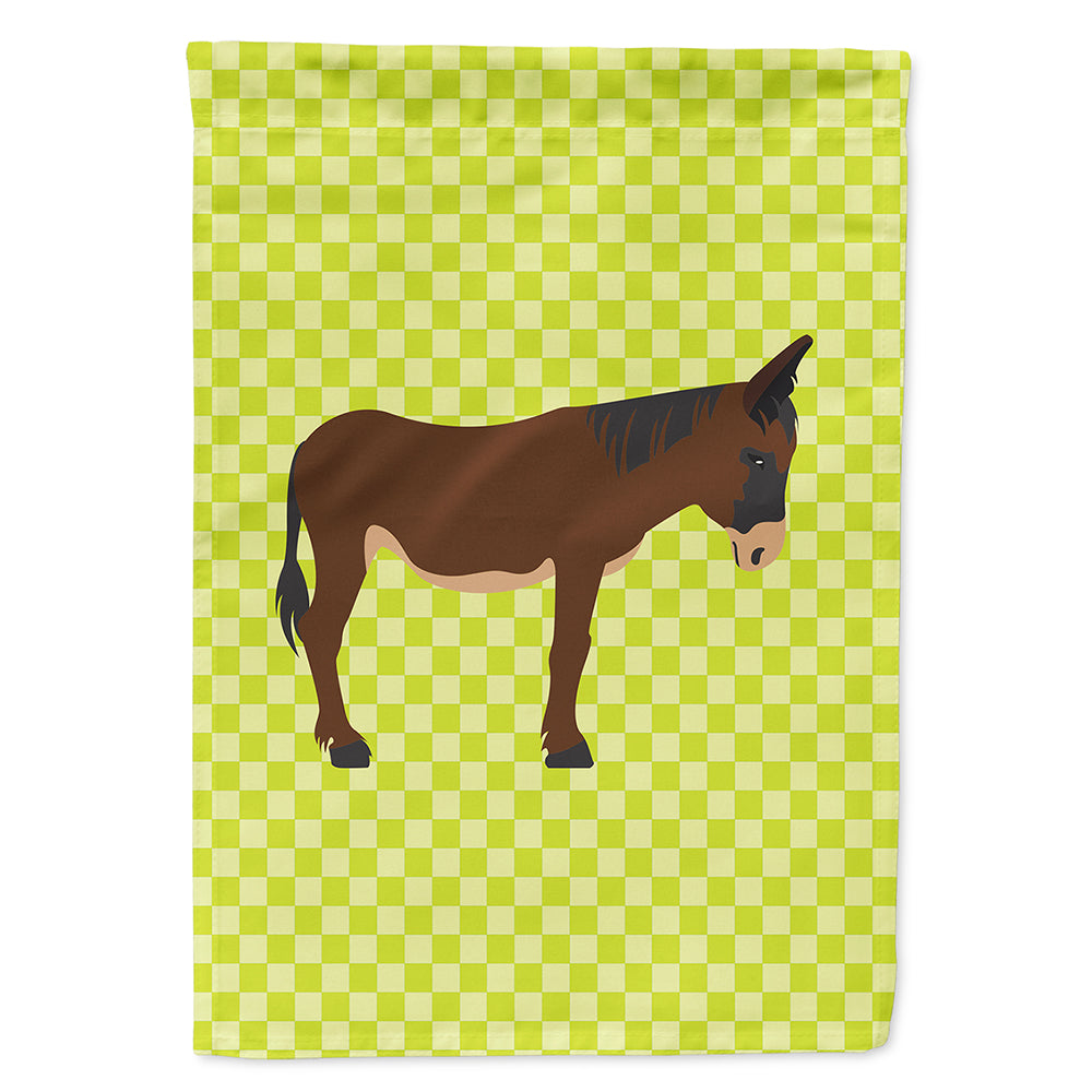 Zamorano-Leones Donkey Green Flag Canvas House Size BB7679CHF