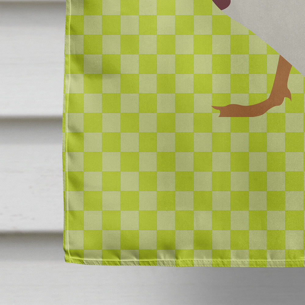 Rouen Duck Green Flag Canvas House Size BB7682CHF  the-store.com.