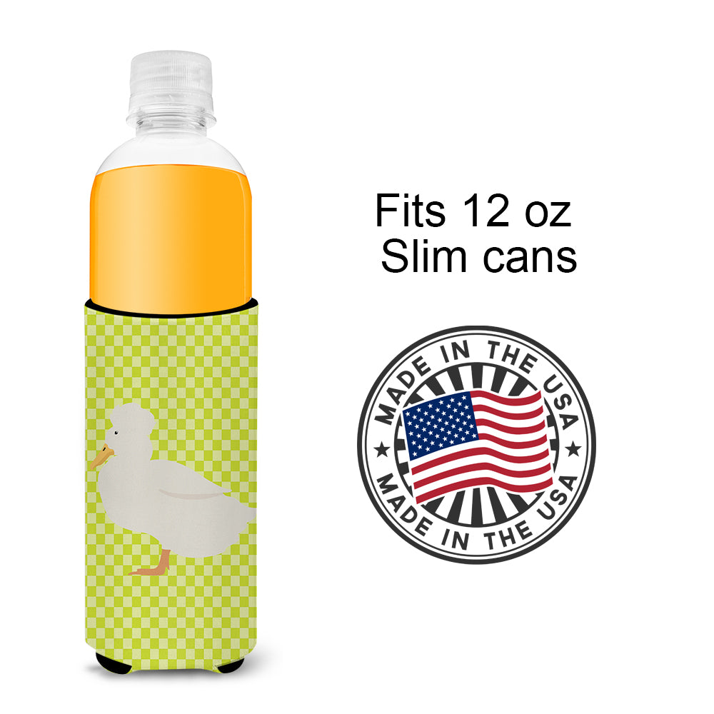 Crested Duck Green  Ultra Hugger for slim cans