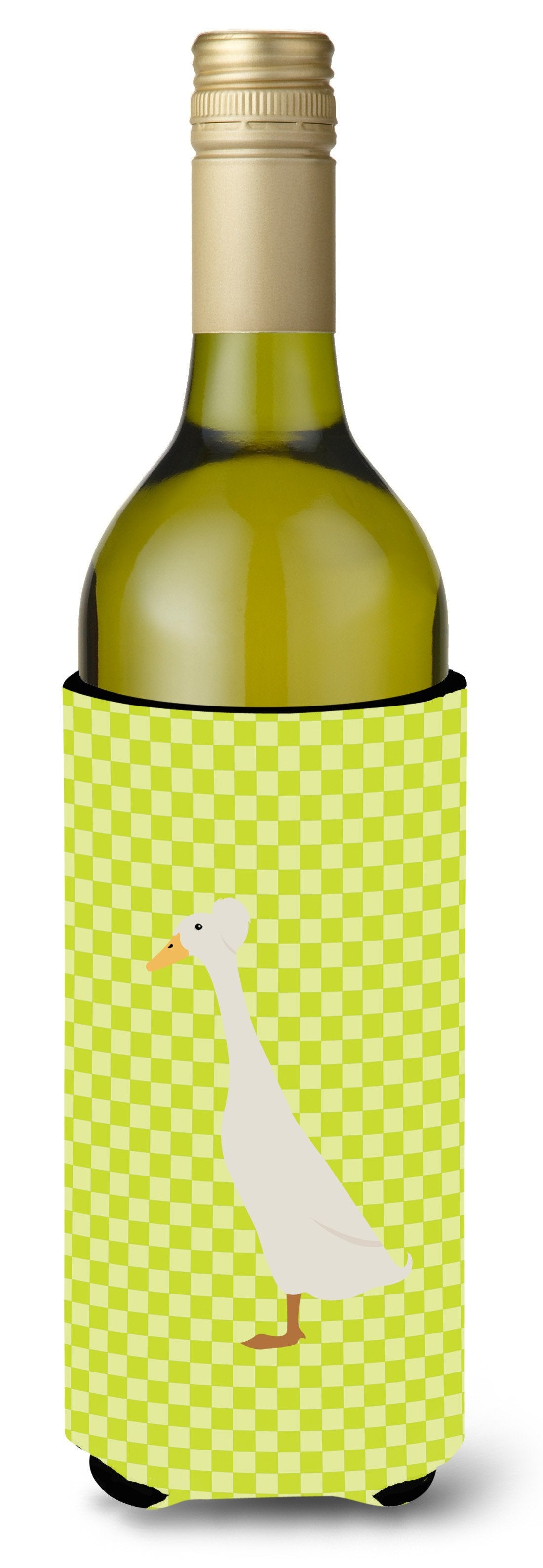 Bali Duck Green Wine Bottle Beverge Insulator Hugger BB7685LITERK by Caroline&#39;s Treasures