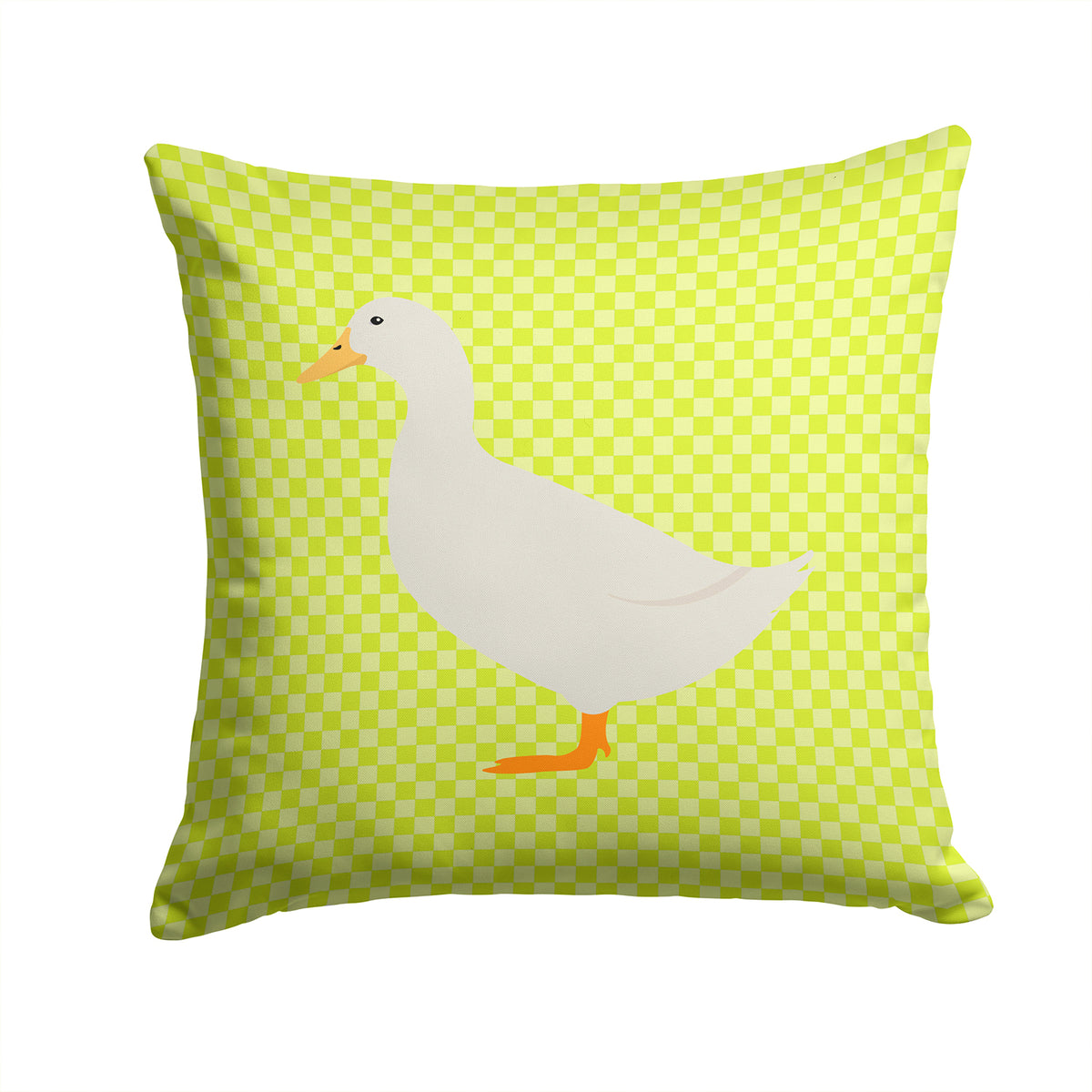 American Pekin Duck Green Fabric Decorative Pillow BB7686PW1414 - the-store.com