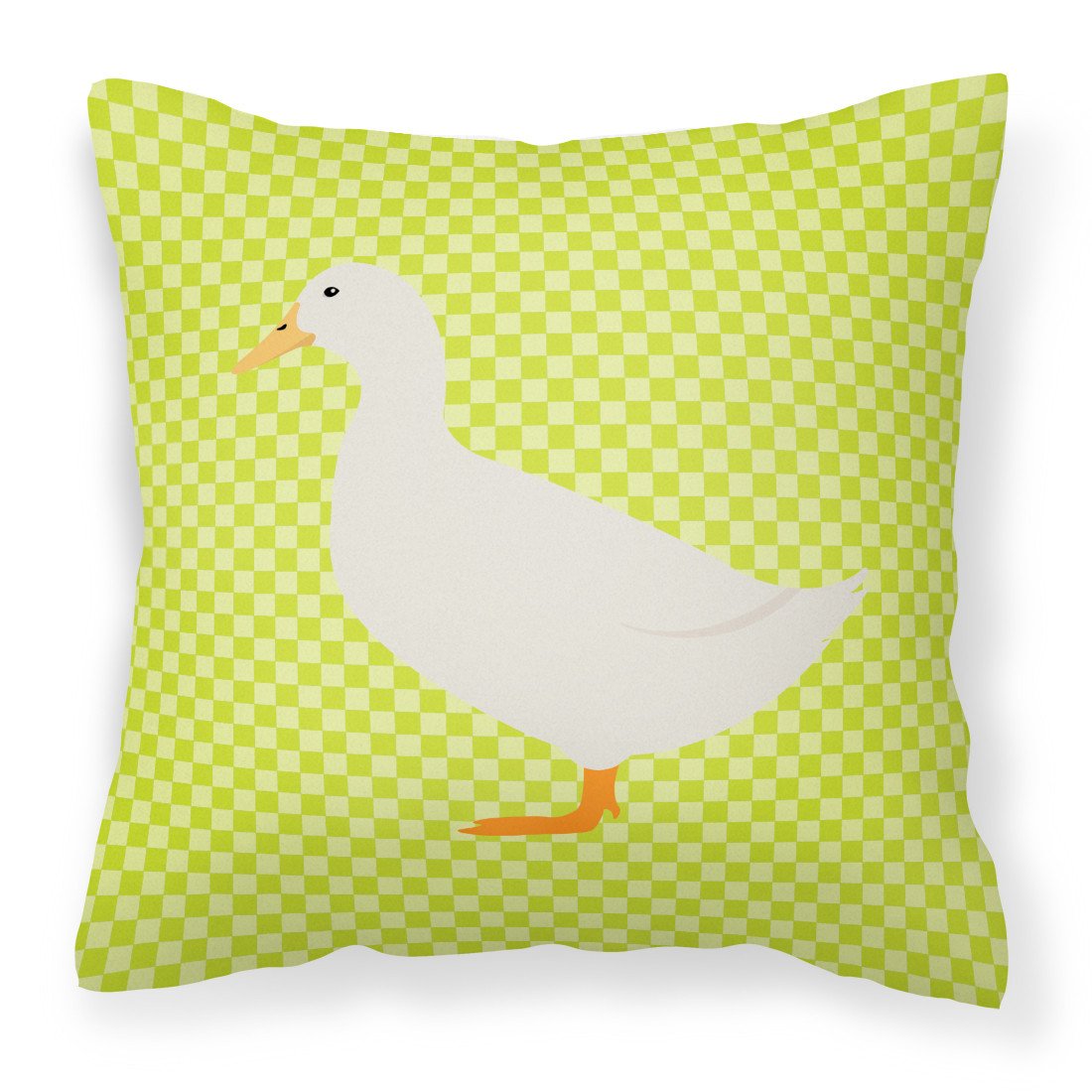 American Pekin Duck Green Fabric Decorative Pillow BB7686PW1818 by Caroline&#39;s Treasures