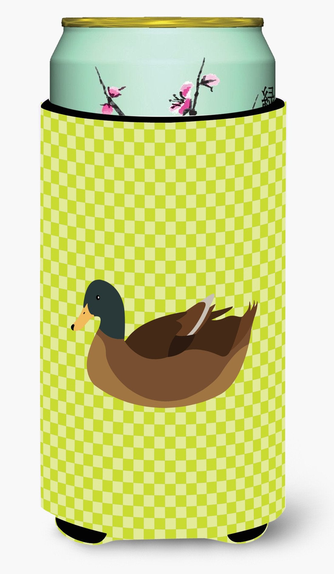 Khaki Campbell Duck Green Tall Boy Beverage Insulator Hugger BB7692TBC by Caroline&#39;s Treasures