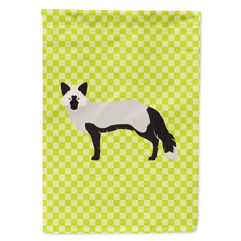 Silver Fox Green Flag Canvas House Size BB7697CHF