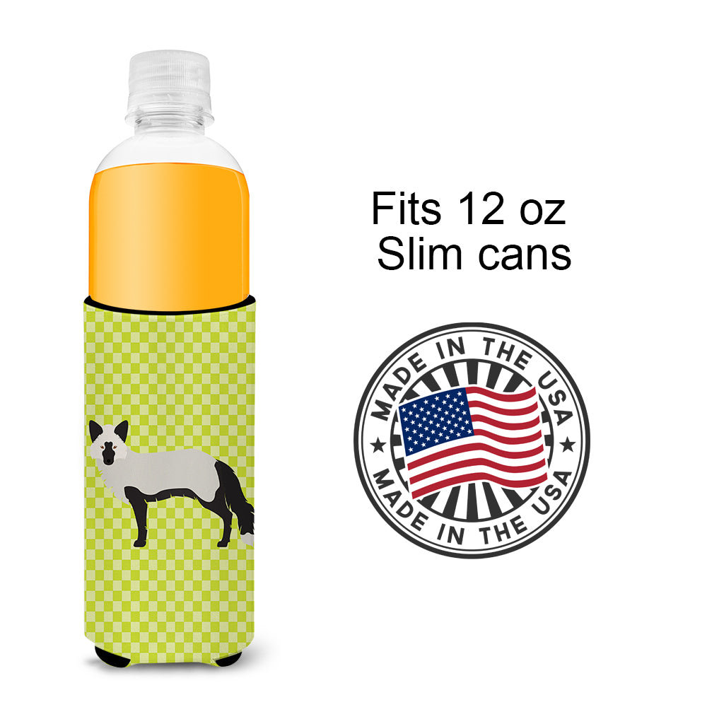 Silver Fox Green  Ultra Hugger for slim cans