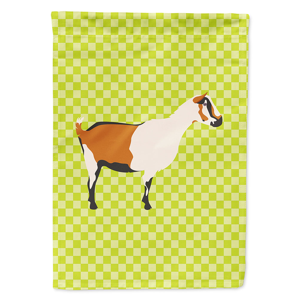 Alpine Goat Green Flag Canvas House Size BB7706CHF
