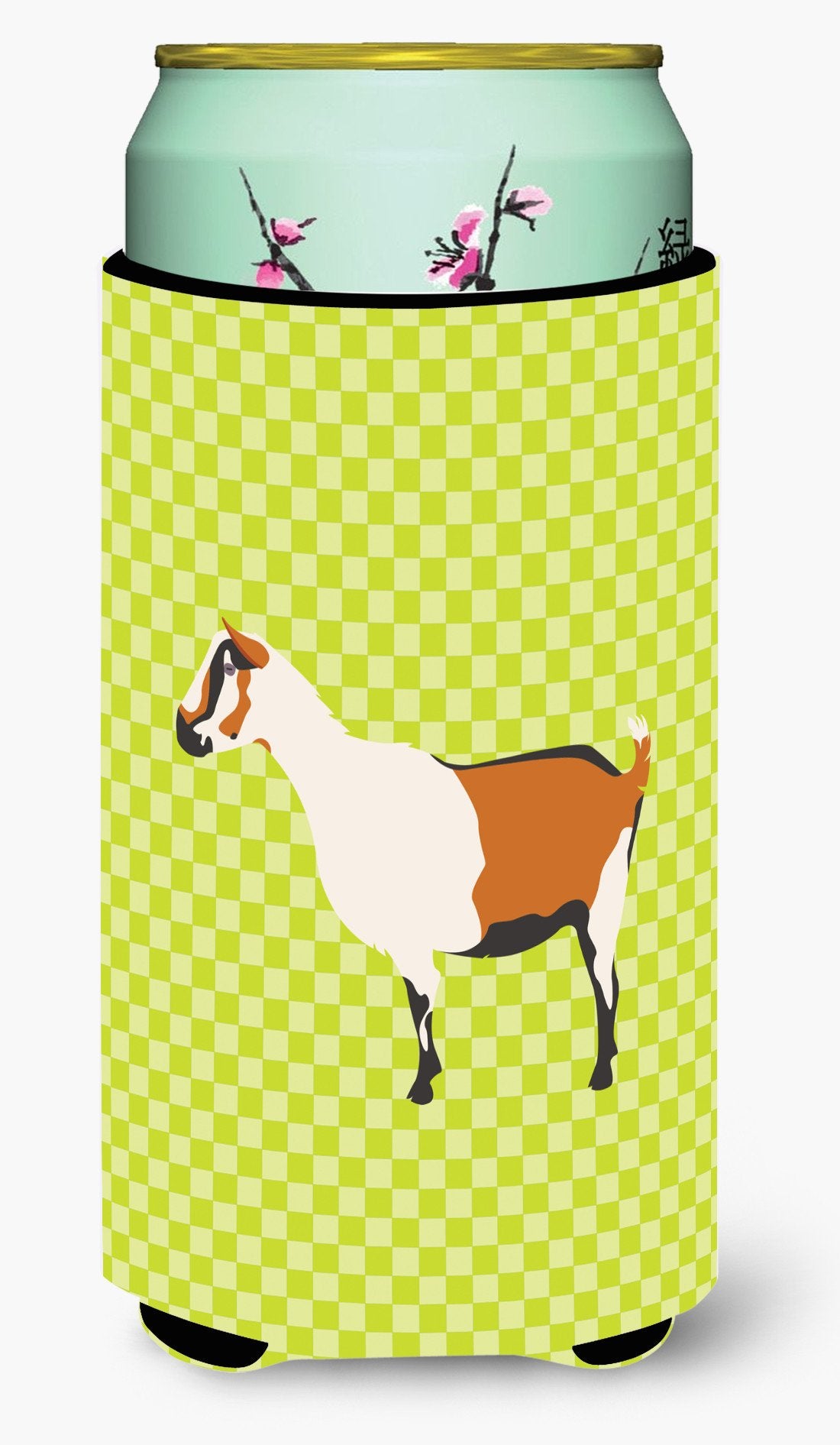 Alpine Goat Green Tall Boy Beverage Insulator Hugger BB7706TBC by Caroline's Treasures