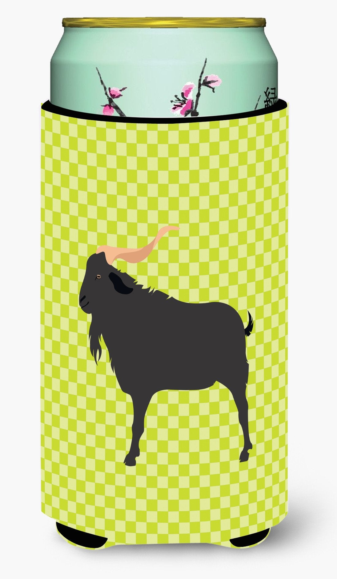 Verata Goat Green Tall Boy Beverage Insulator Hugger BB7708TBC by Caroline's Treasures