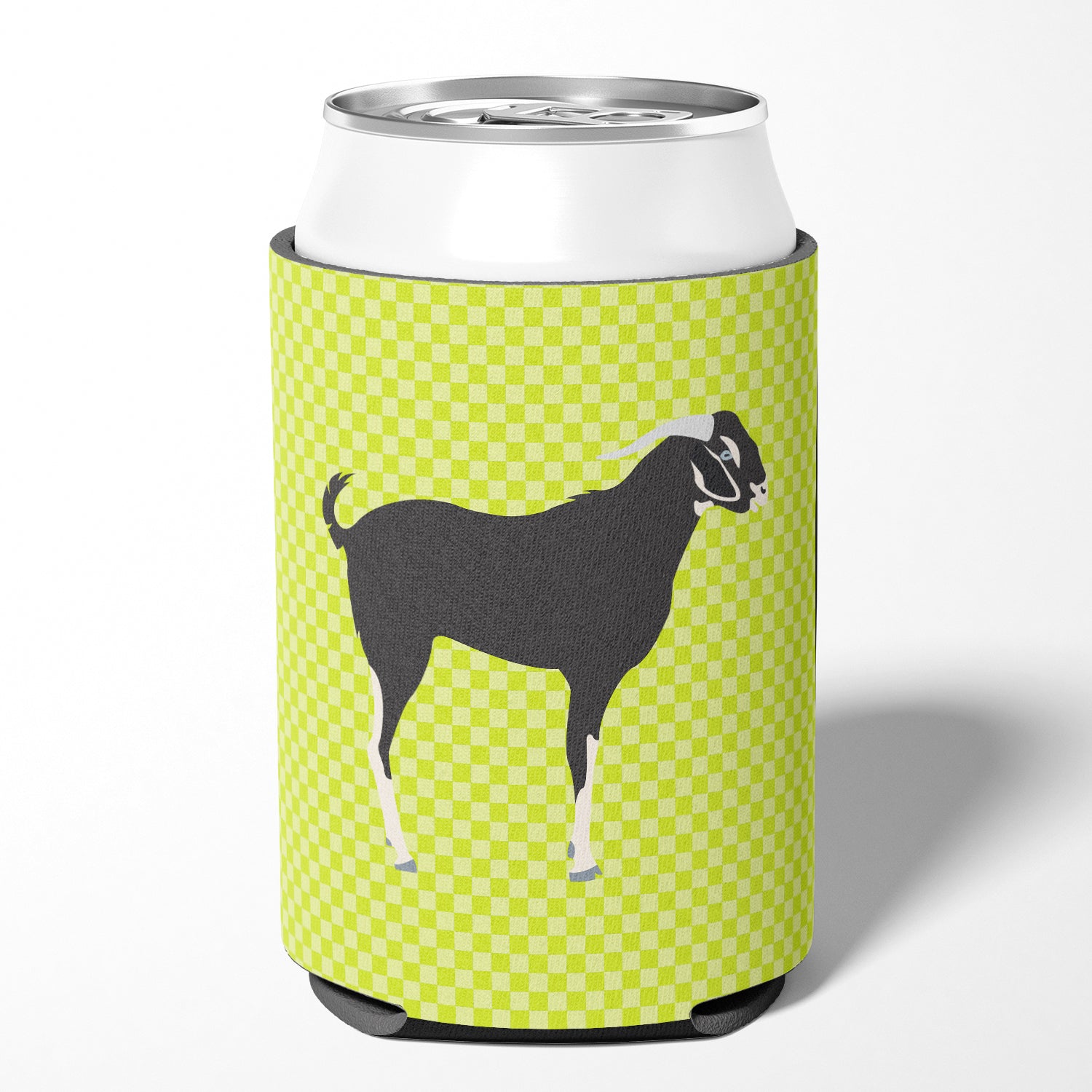 Black Bengal Goat Green Can or Bottle Hugger BB7710CC