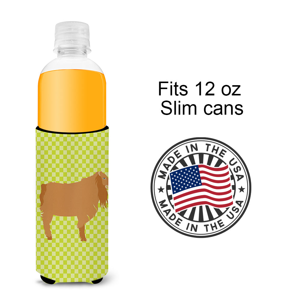 American Lamancha Goat Green  Ultra Hugger for slim cans