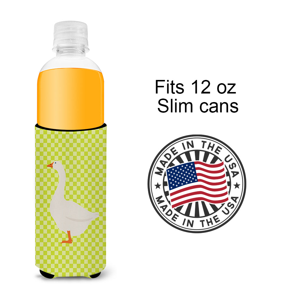 Embden Goose Green  Ultra Hugger for slim cans
