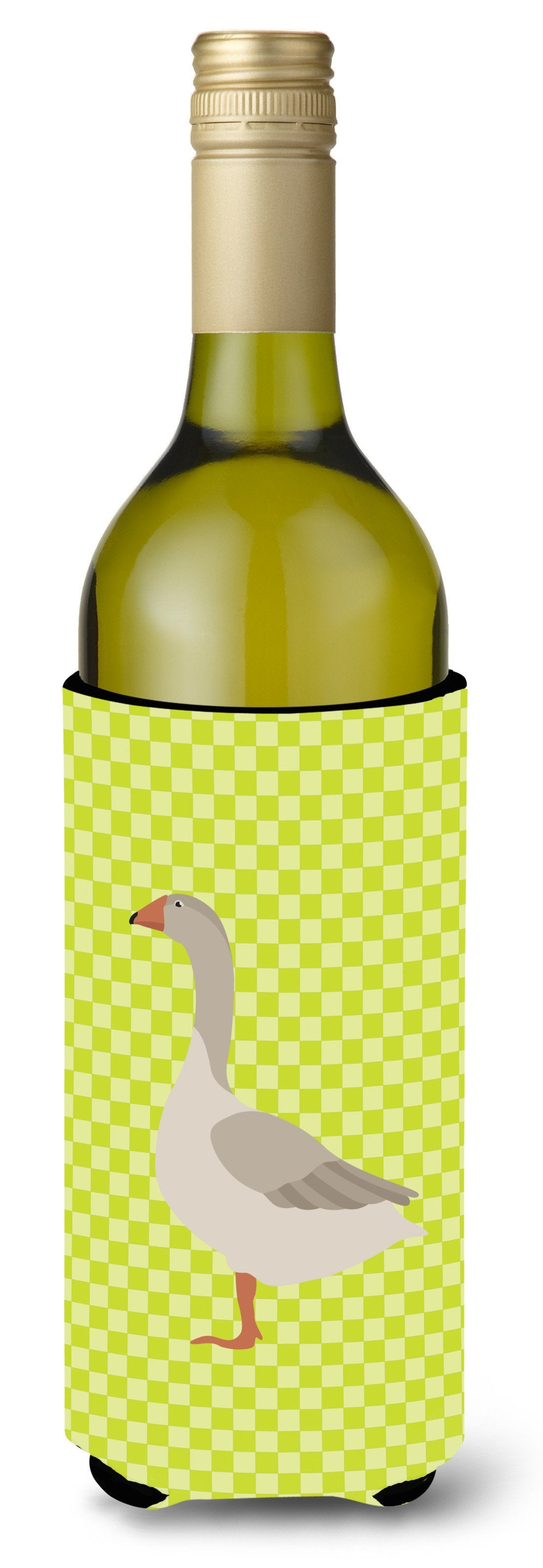 Steinbacher Goose Green Wine Bottle Beverge Insulator Hugger BB7720LITERK by Caroline&#39;s Treasures
