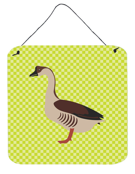 Chinese Goose Green Wall or Door Hanging Prints BB7722DS66 by Caroline's Treasures
