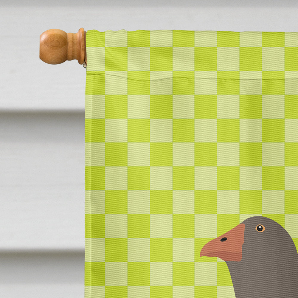 Toulouse Goose Green Flag Canvas House Size BB7723CHF  the-store.com.