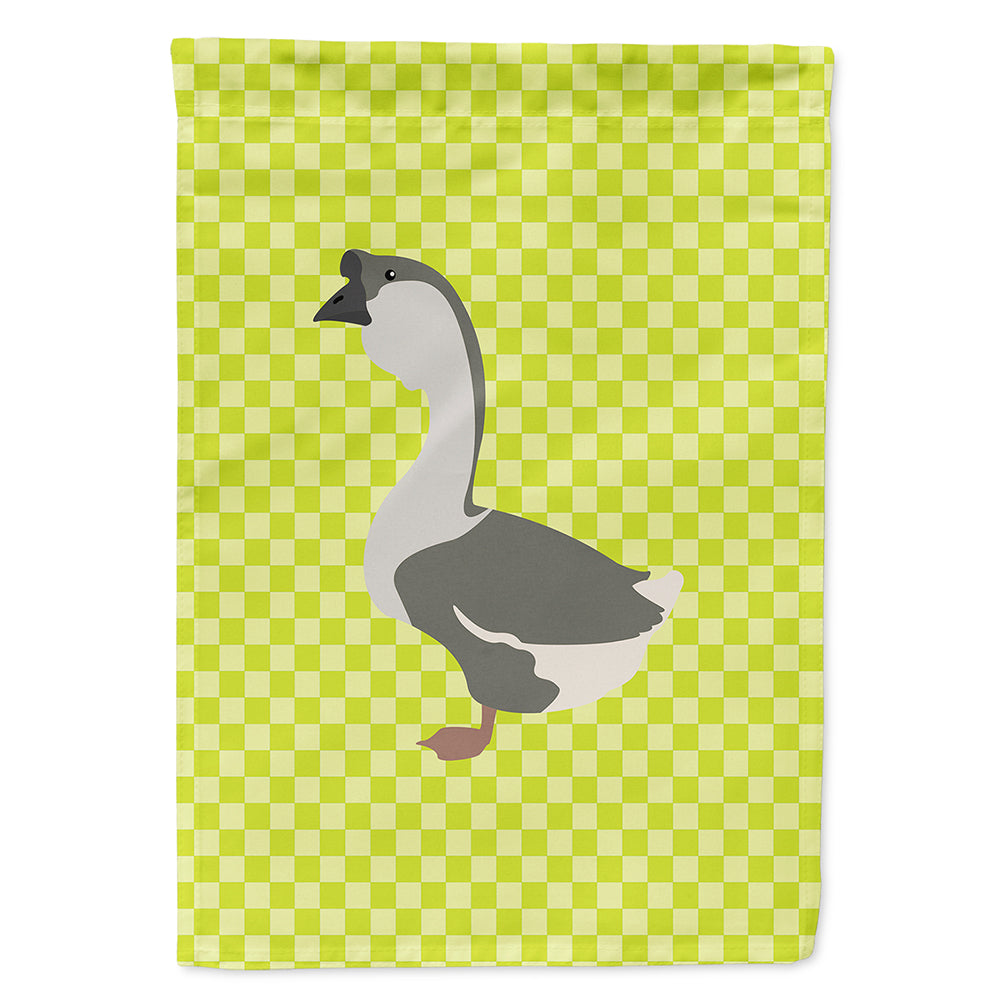 African Goose Green Flag Canvas House Size BB7725CHF