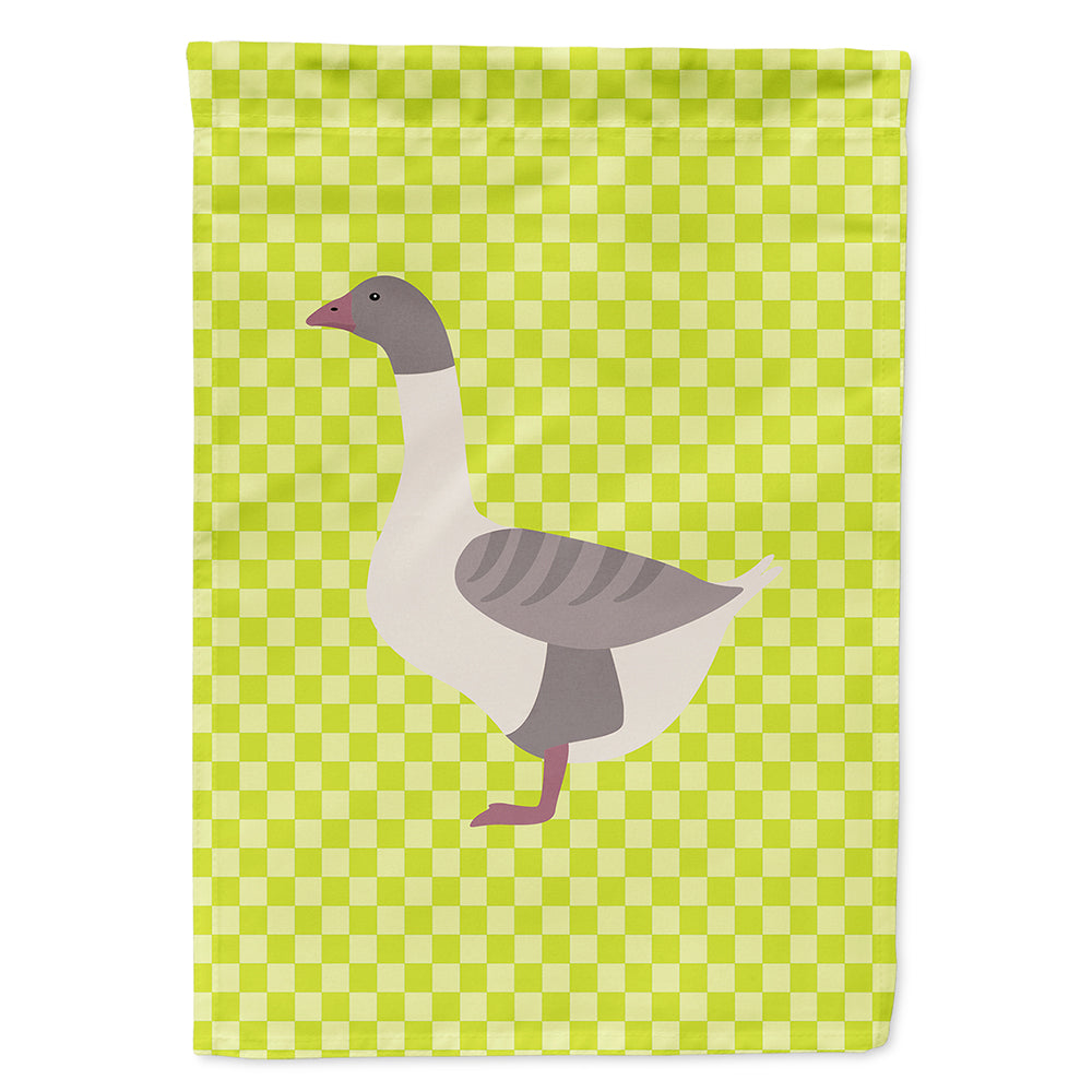 Buff Grey Back Goose Green Flag Canvas House Size BB7727CHF