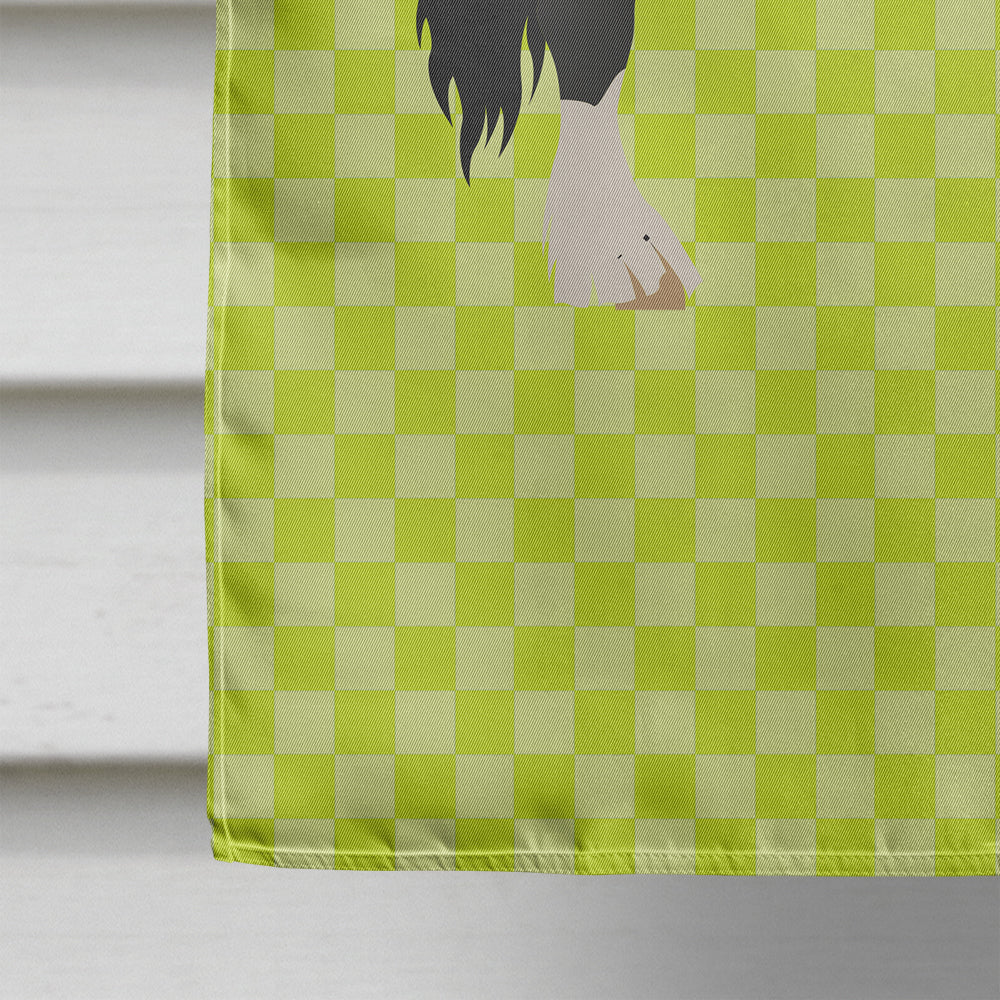Pomeranian Rogener Goose Green Flag Canvas House Size BB7730CHF