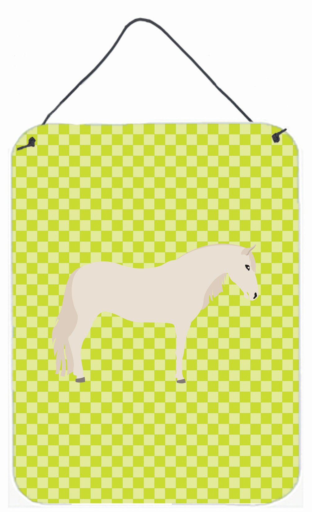 Paso Fino Horse Green Wall or Door Hanging Prints BB7731DS1216 by Caroline&#39;s Treasures