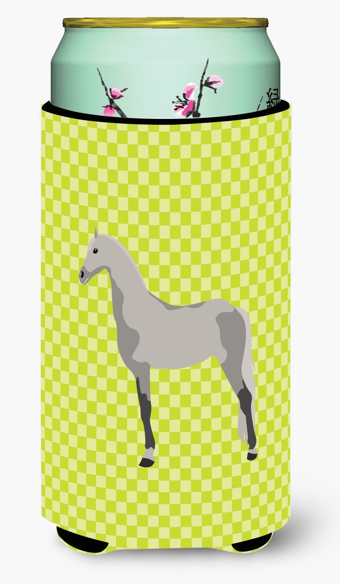 Orlov Trotter Horse Green Tall Boy Beverage Insulator Hugger BB7734TBC by Caroline's Treasures