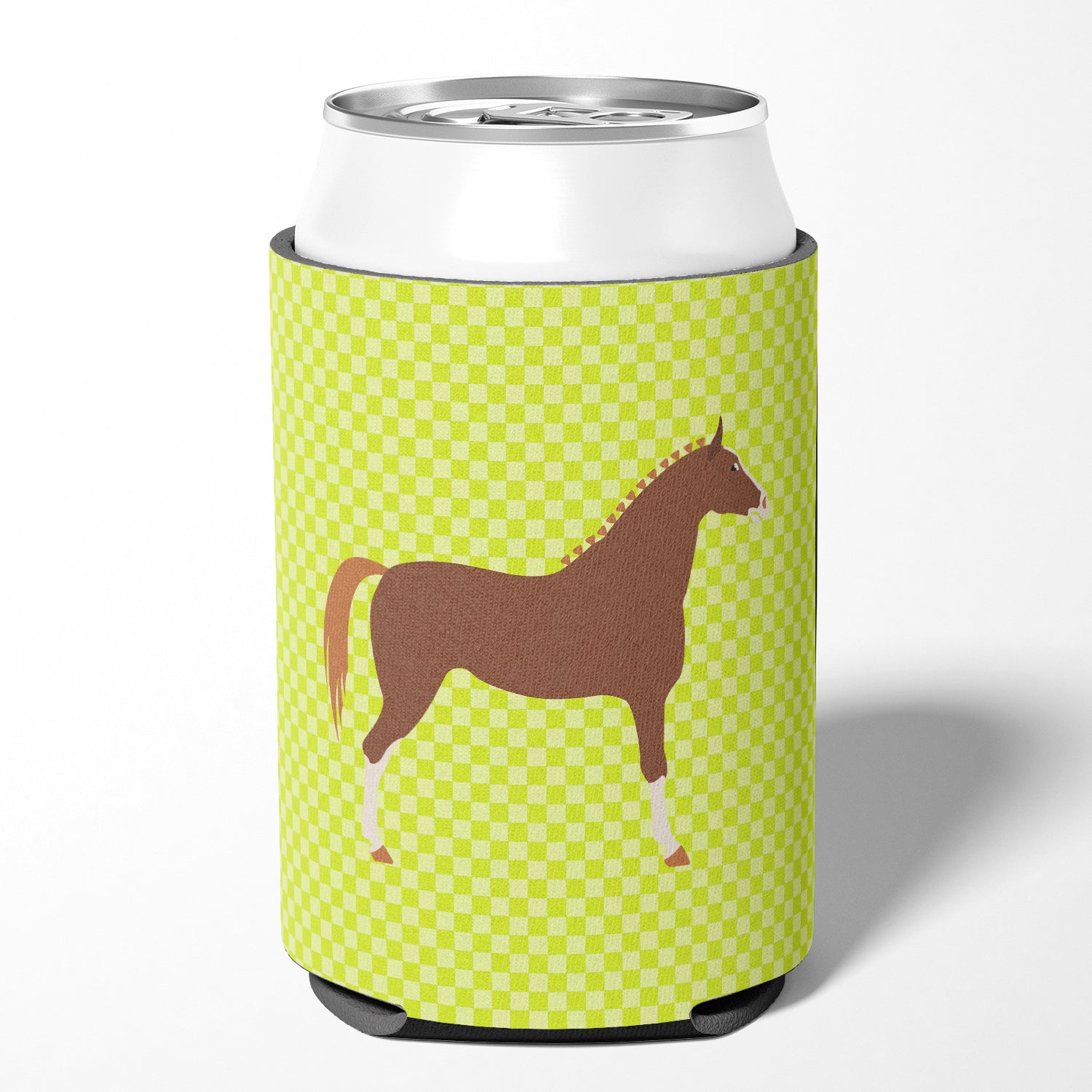 Hannoverian Horse Green Can or Bottle Hugger BB7735CC  the-store.com.