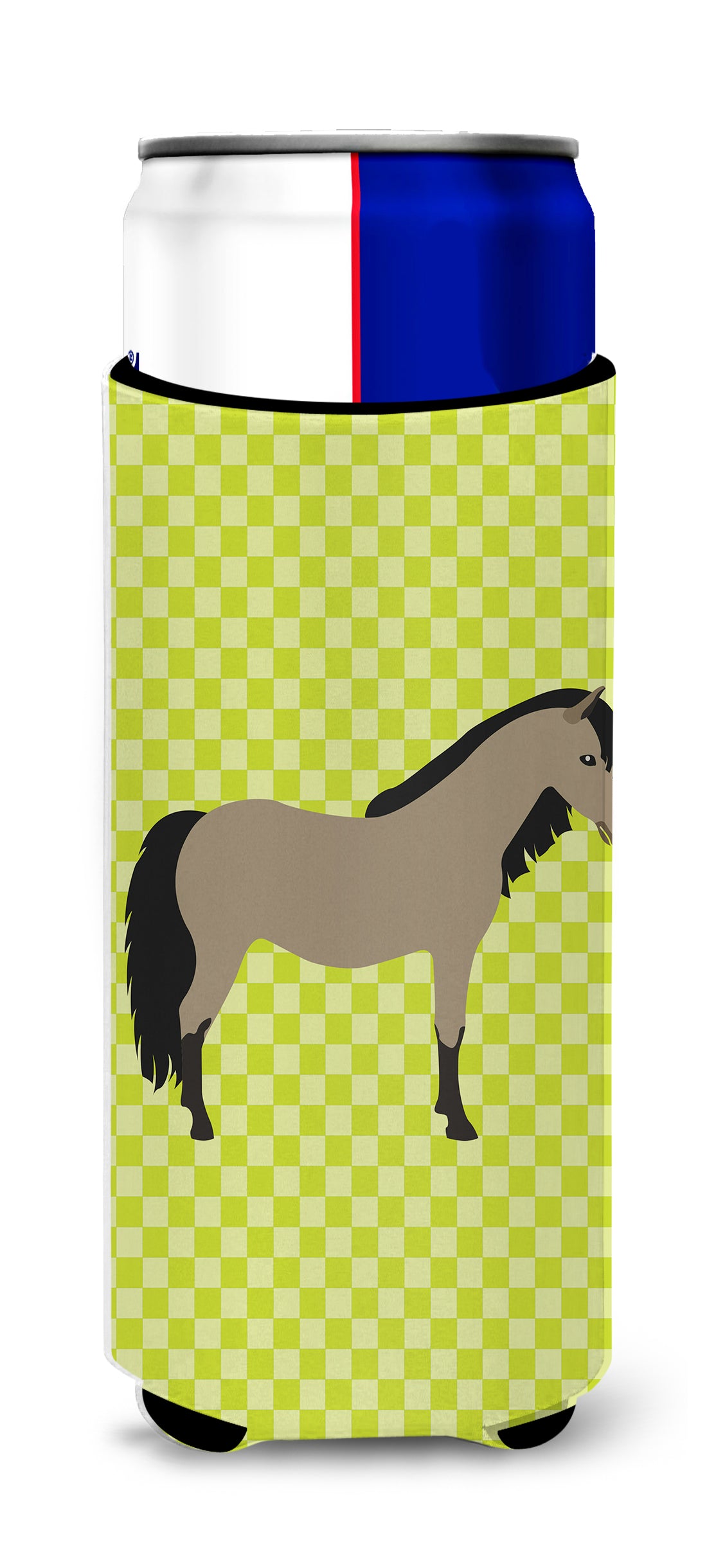 Welsh Pony Horse Green  Ultra Hugger for slim cans  the-store.com.