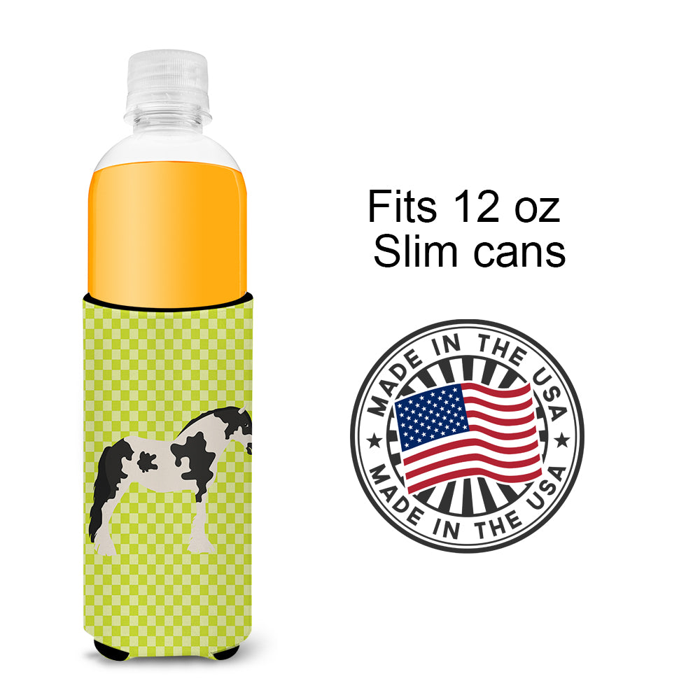 Cyldesdale Horse Green  Ultra Hugger for slim cans