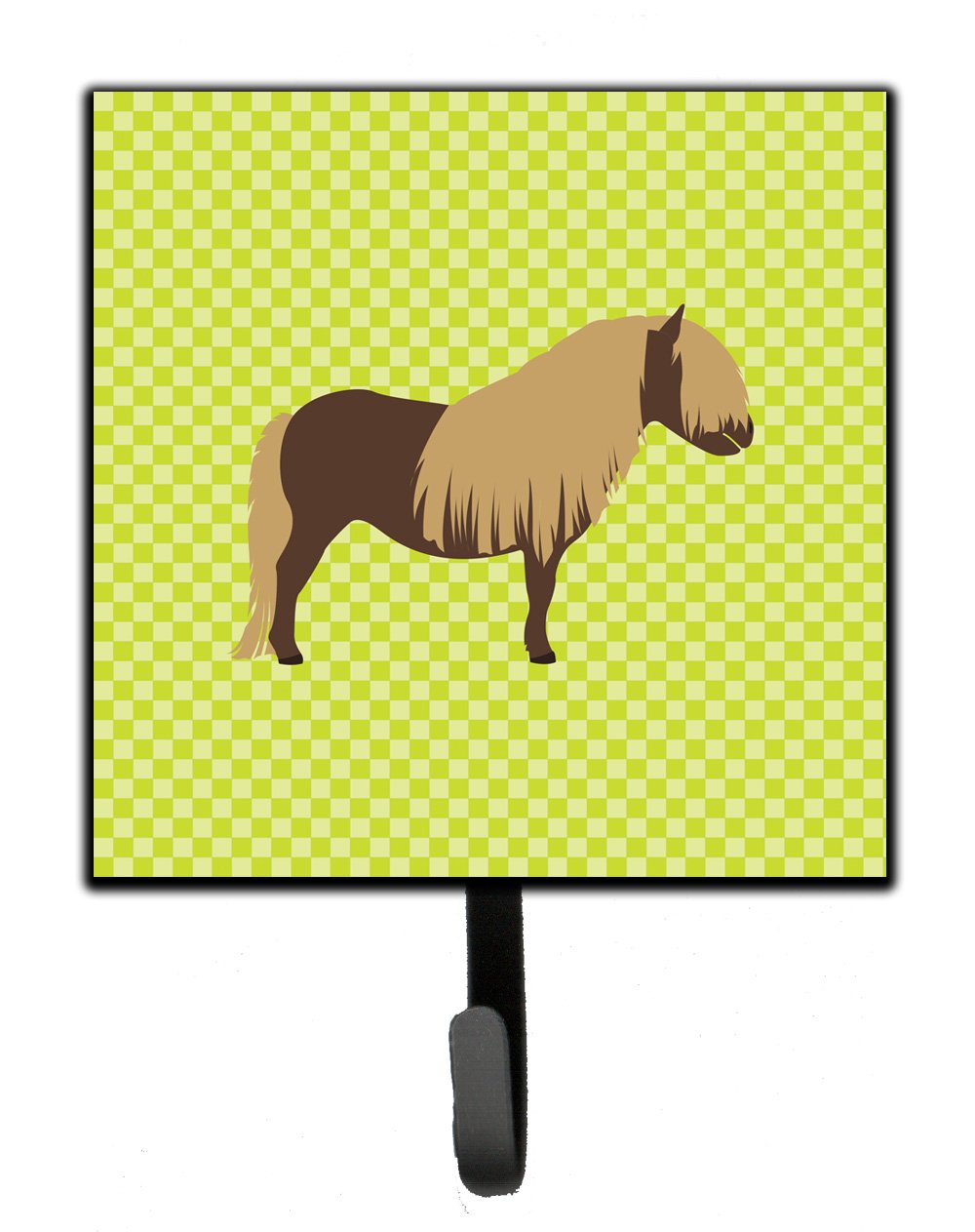 Shetland Pony Horse Green Leash or Key Holder by Caroline&#39;s Treasures