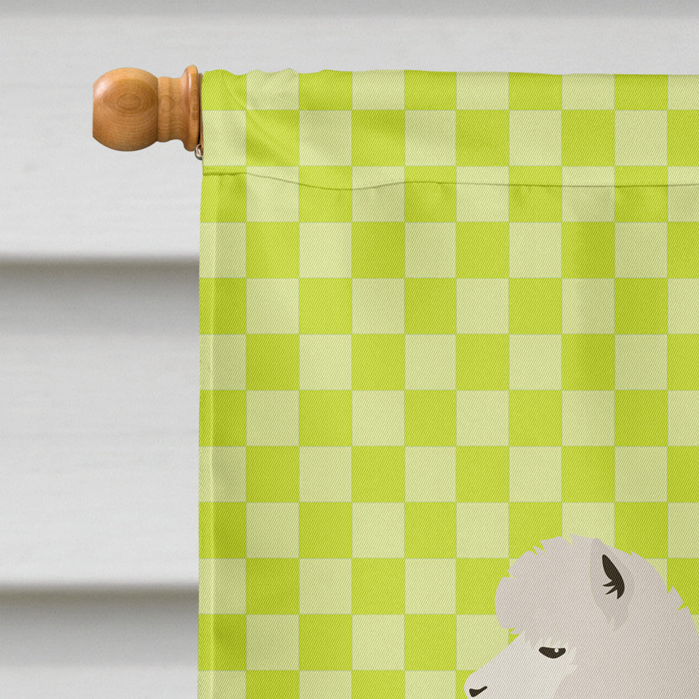 Alpaca Green Flag Canvas House Size BB7745CHF