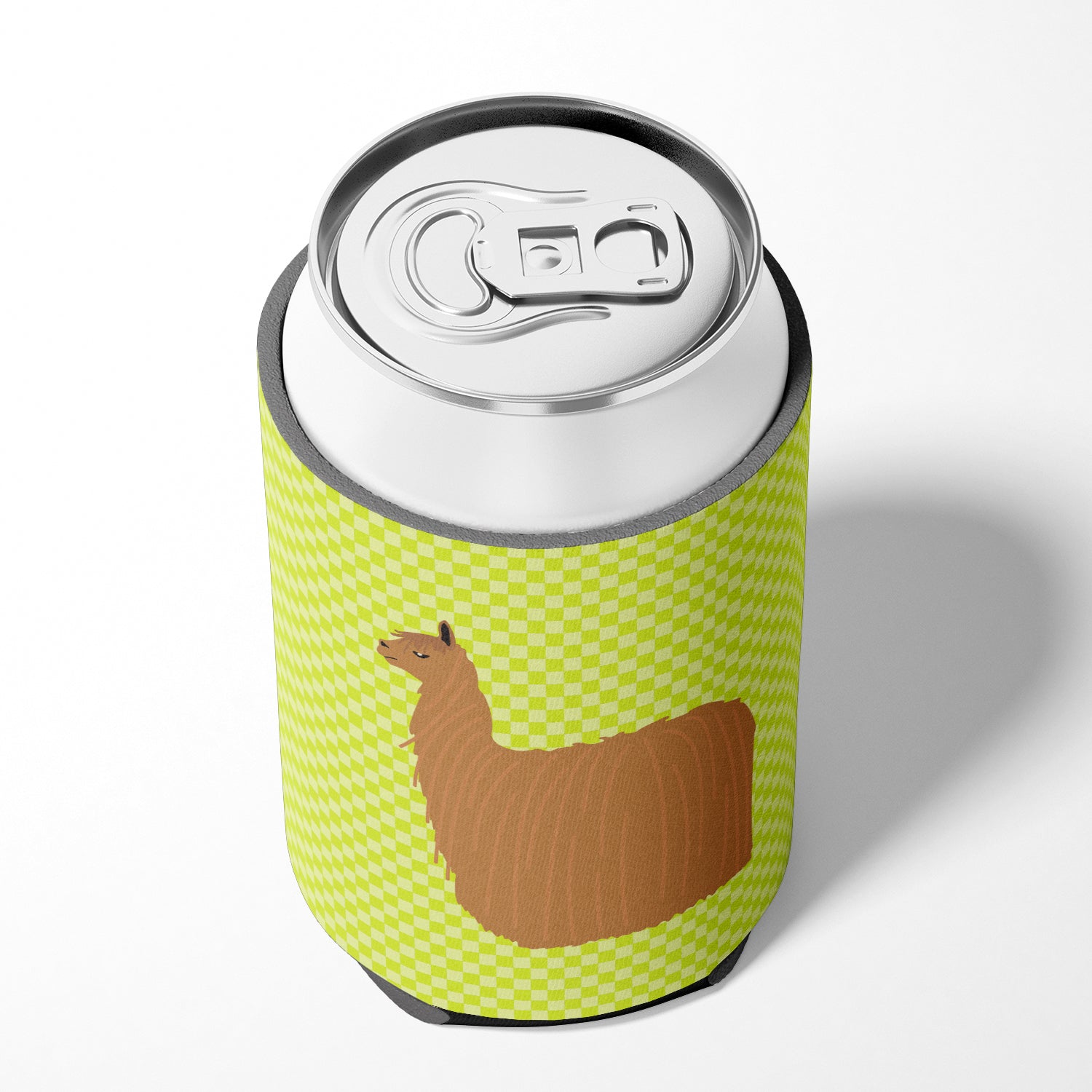 Alpaca Suri Green Can or Bottle Hugger BB7746CC
