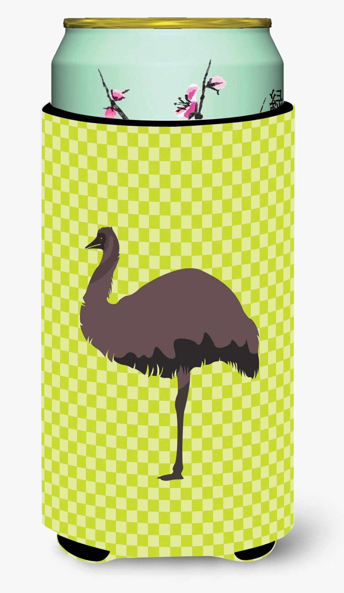 Emu Green Tall Boy Beverage Insulator Hugger BB7748TBC by Caroline&#39;s Treasures