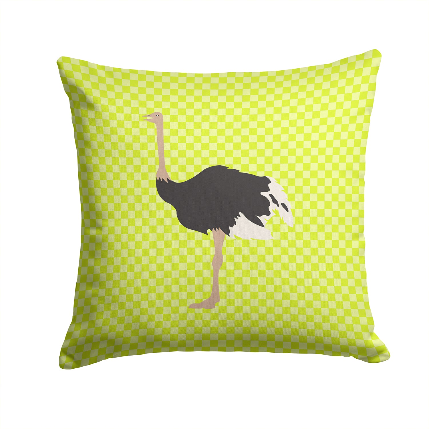 Common Ostrich Green Fabric Decorative Pillow BB7750PW1414 - the-store.com