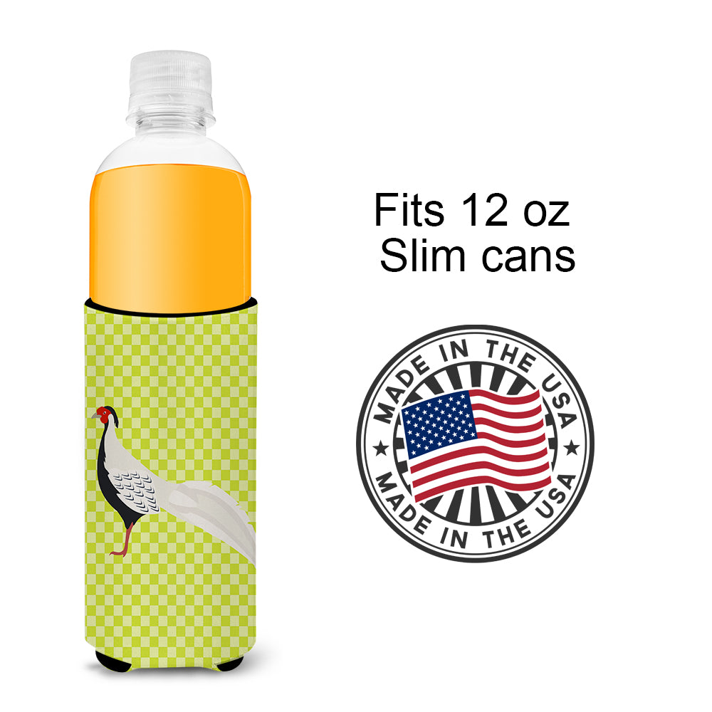 Silver Pheasant Green  Ultra Hugger for slim cans  the-store.com.