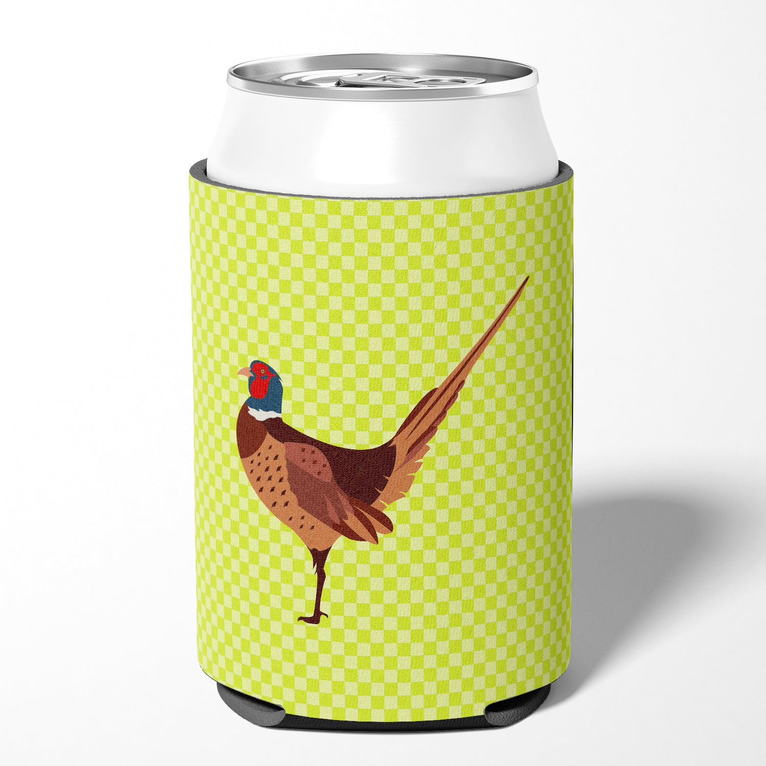 Ring-necked Common Pheasant Green Can or Bottle Hugger BB7756CC  the-store.com.