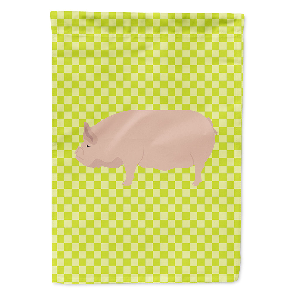 Welsh Pig Green Flag Canvas House Size BB7763CHF