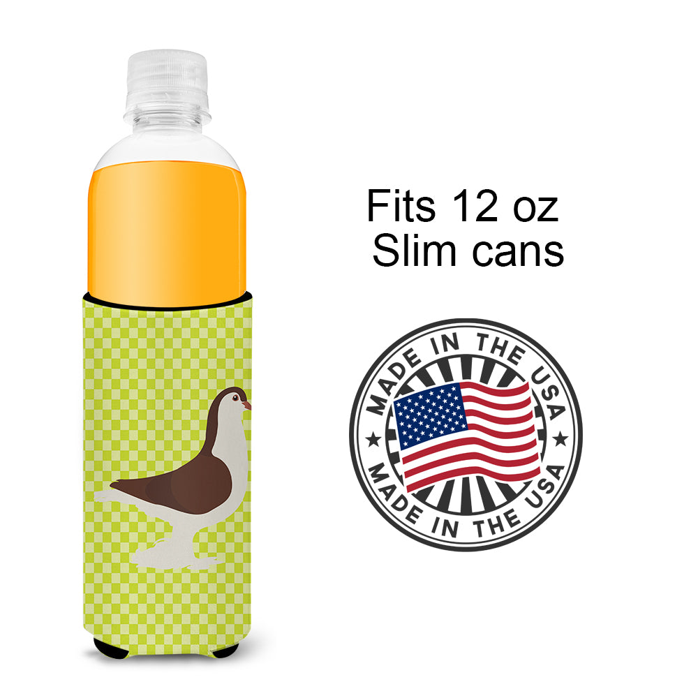 Large Pigeon Green  Ultra Hugger for slim cans  the-store.com.