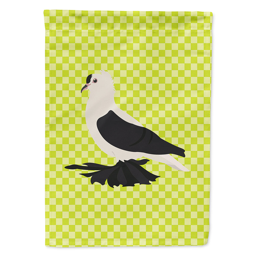 Saxon Fairy Swallow Pigeon Green Flag Canvas House Size BB7772CHF